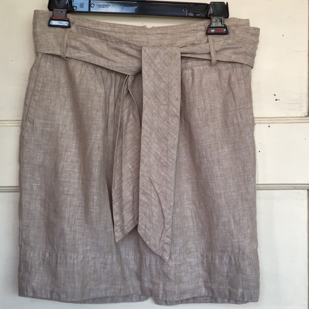 Banana Republic shirt linen skirt size 2